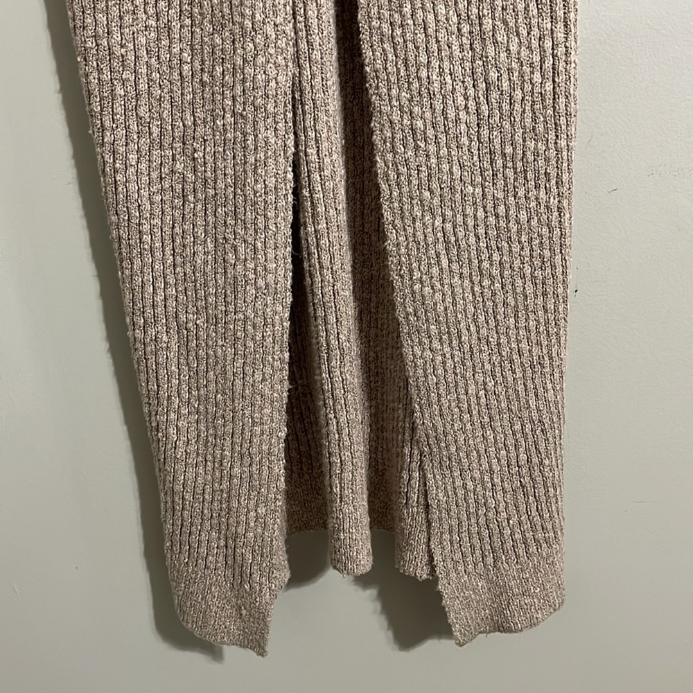 Free People 'Skylight' Rib-Knit Long Cardigan Sweater, Morning Oat XS - Picture 7 of 14